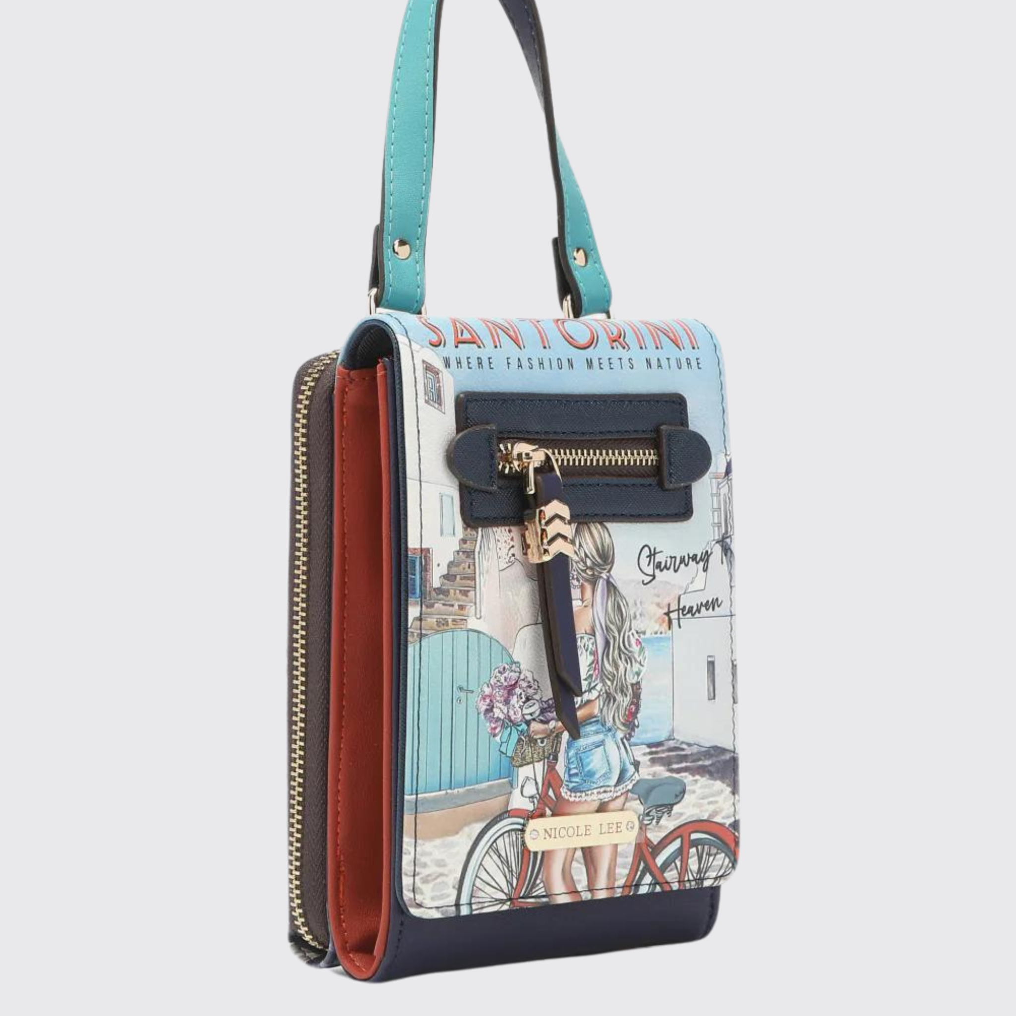 Nicole Lee USA Small Crossbody Wallet