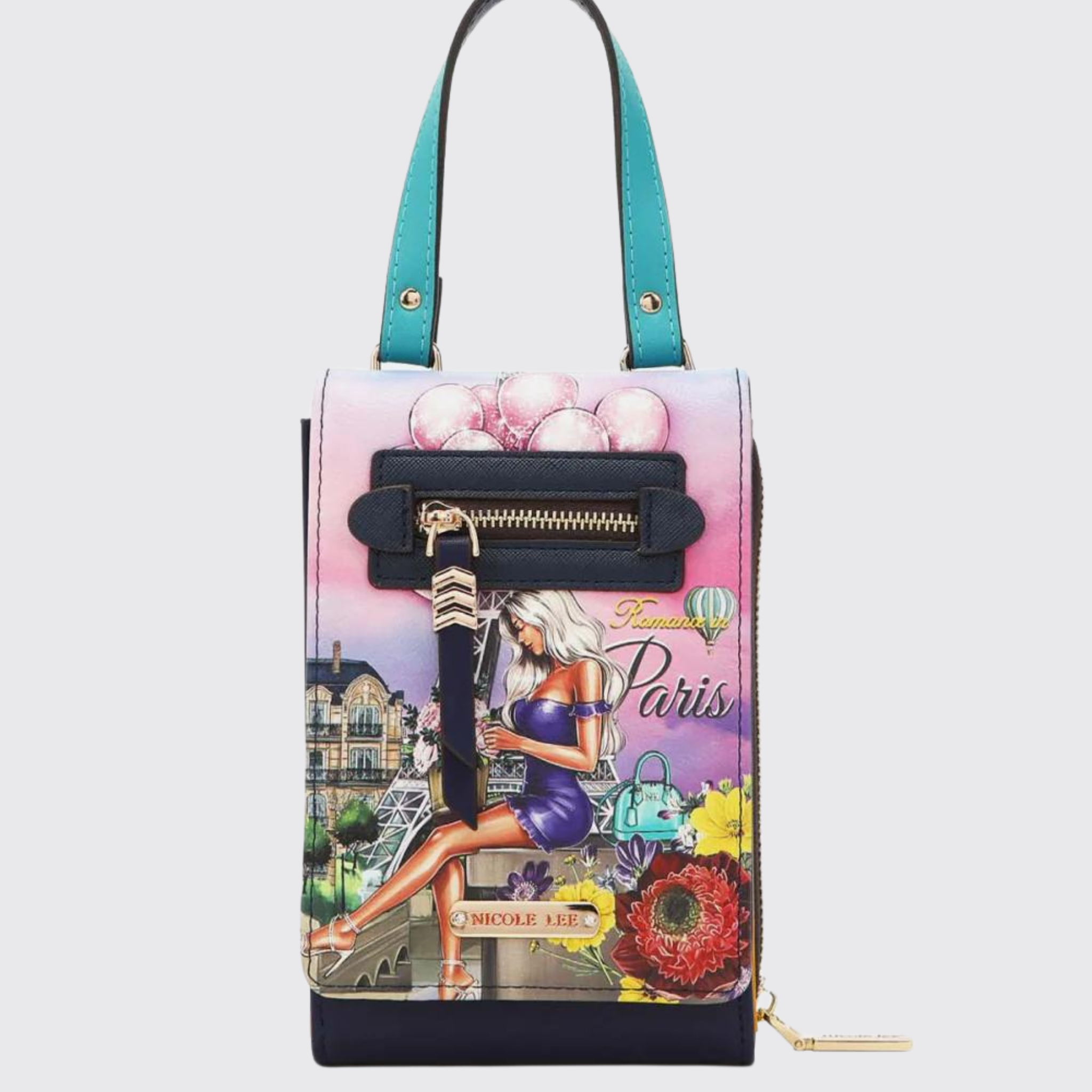 Nicole Lee USA Small Crossbody Wallet