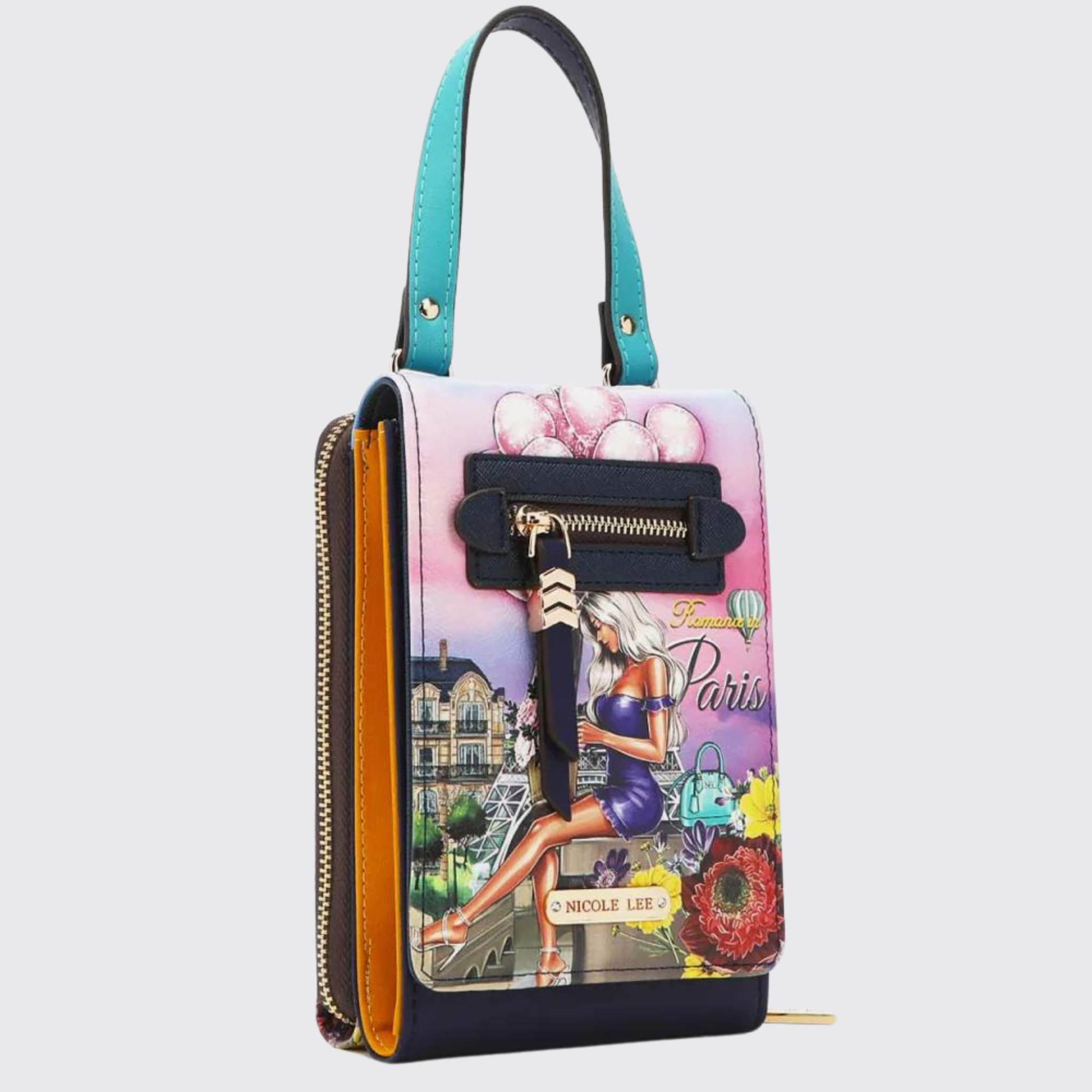 Nicole Lee USA Small Crossbody Wallet