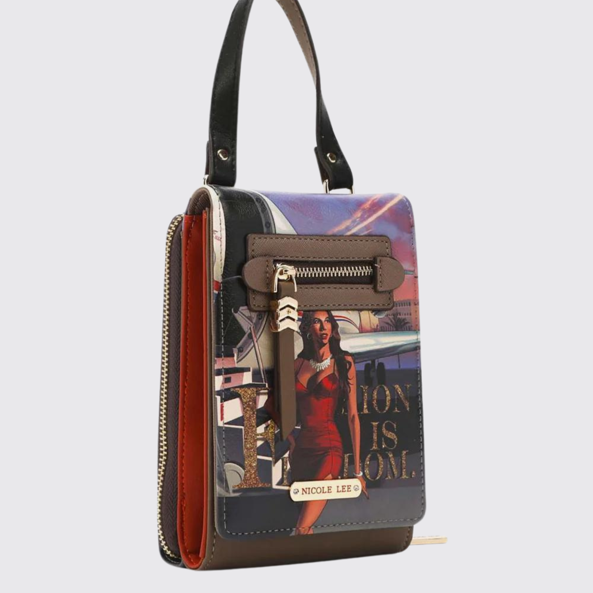 Nicole Lee USA Small Crossbody Wallet