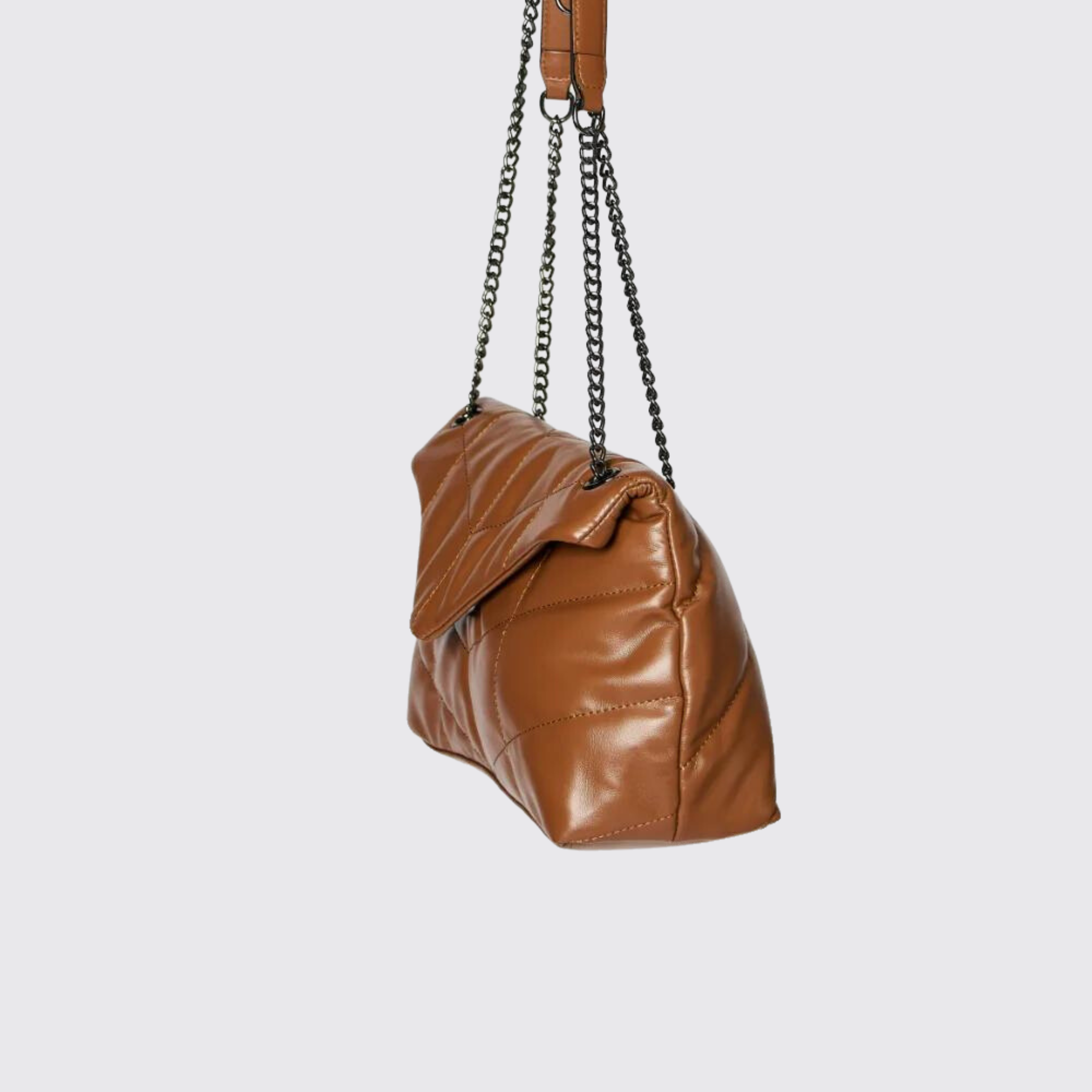 SHOMICO PU Leather Chain Handbag