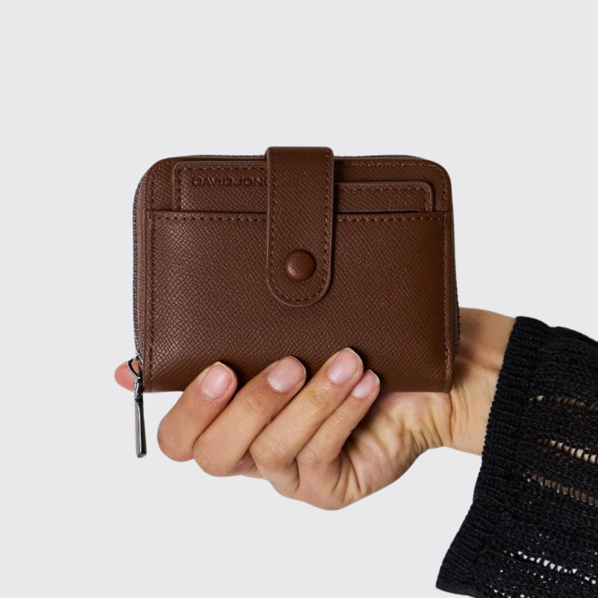 David Jones PU Leather Mini Wallet