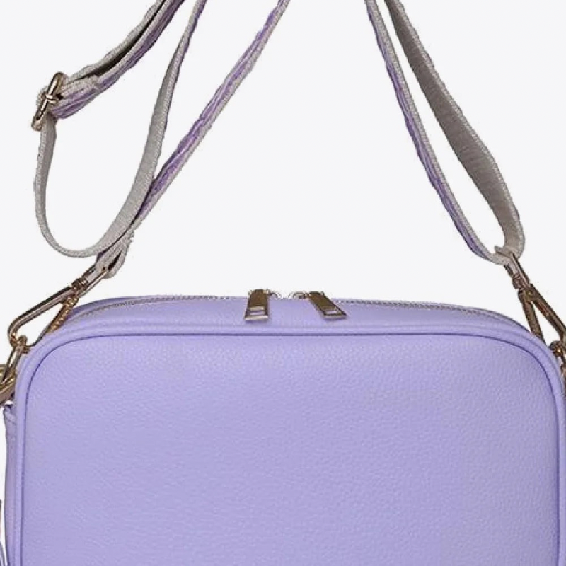 PU Leather Tassel Crossbody Bag