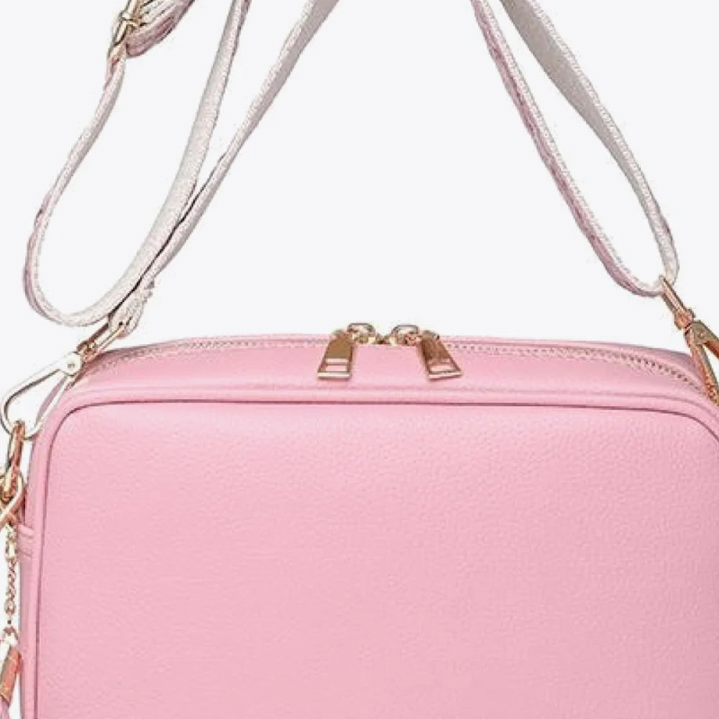 PU Leather Tassel Crossbody Bag