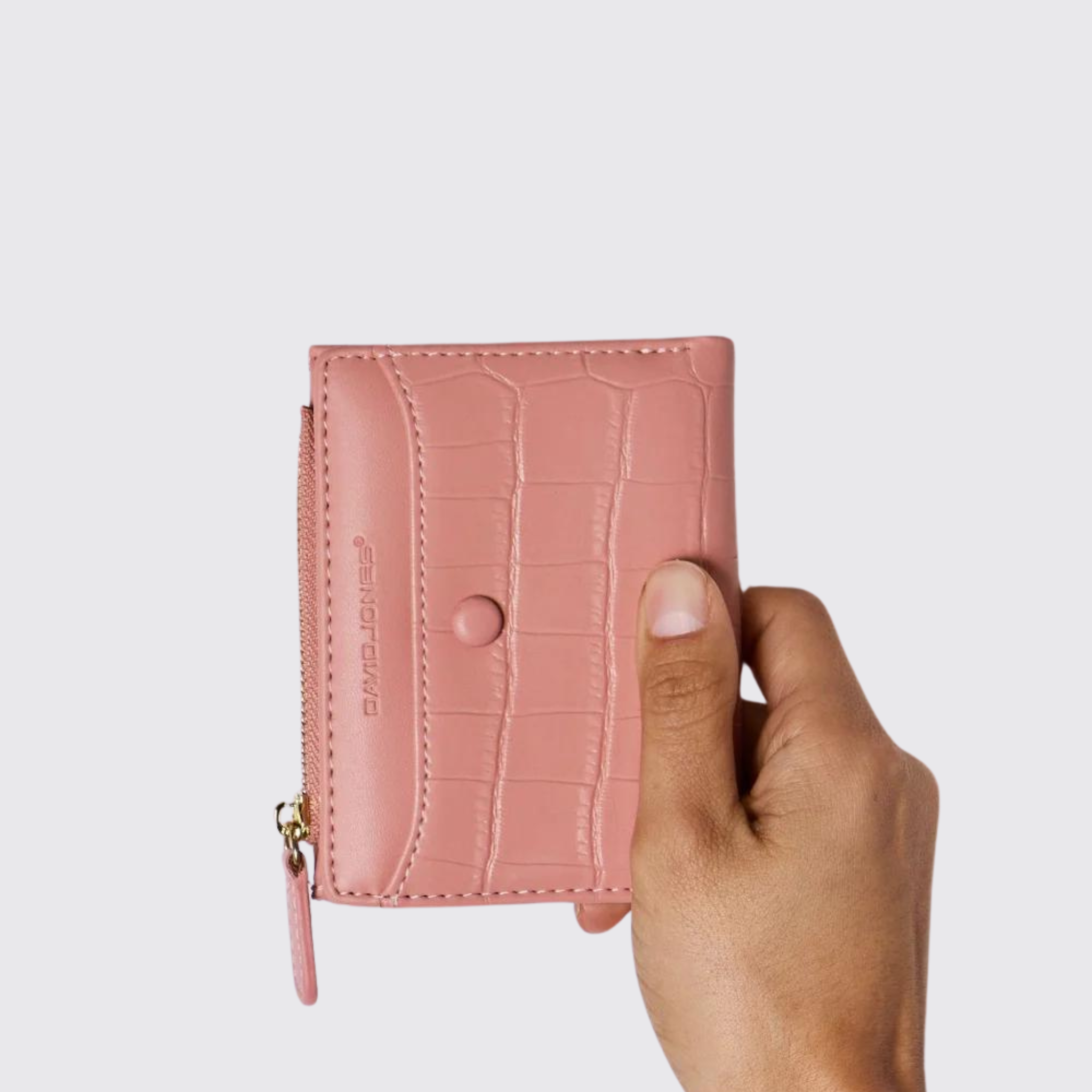 David Jones Texture PU Leather Mini Wallet