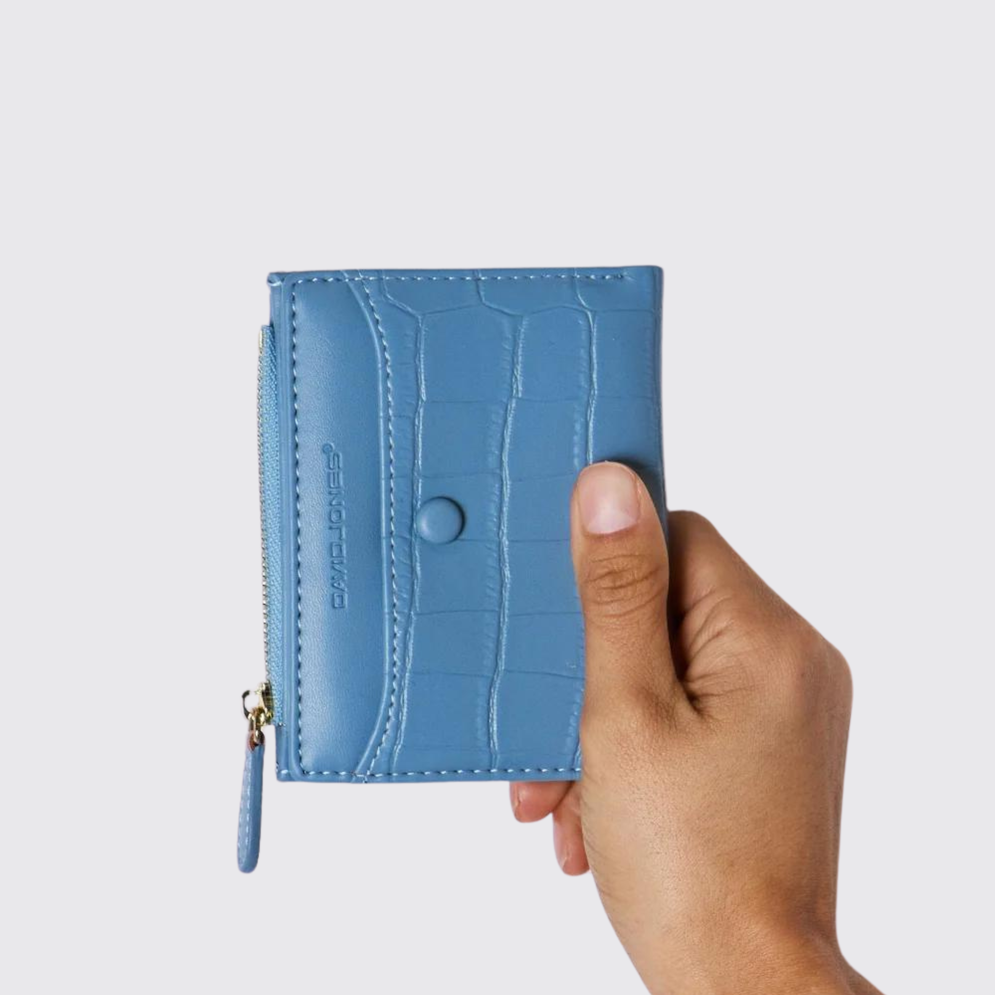 David Jones Texture PU Leather Mini Wallet