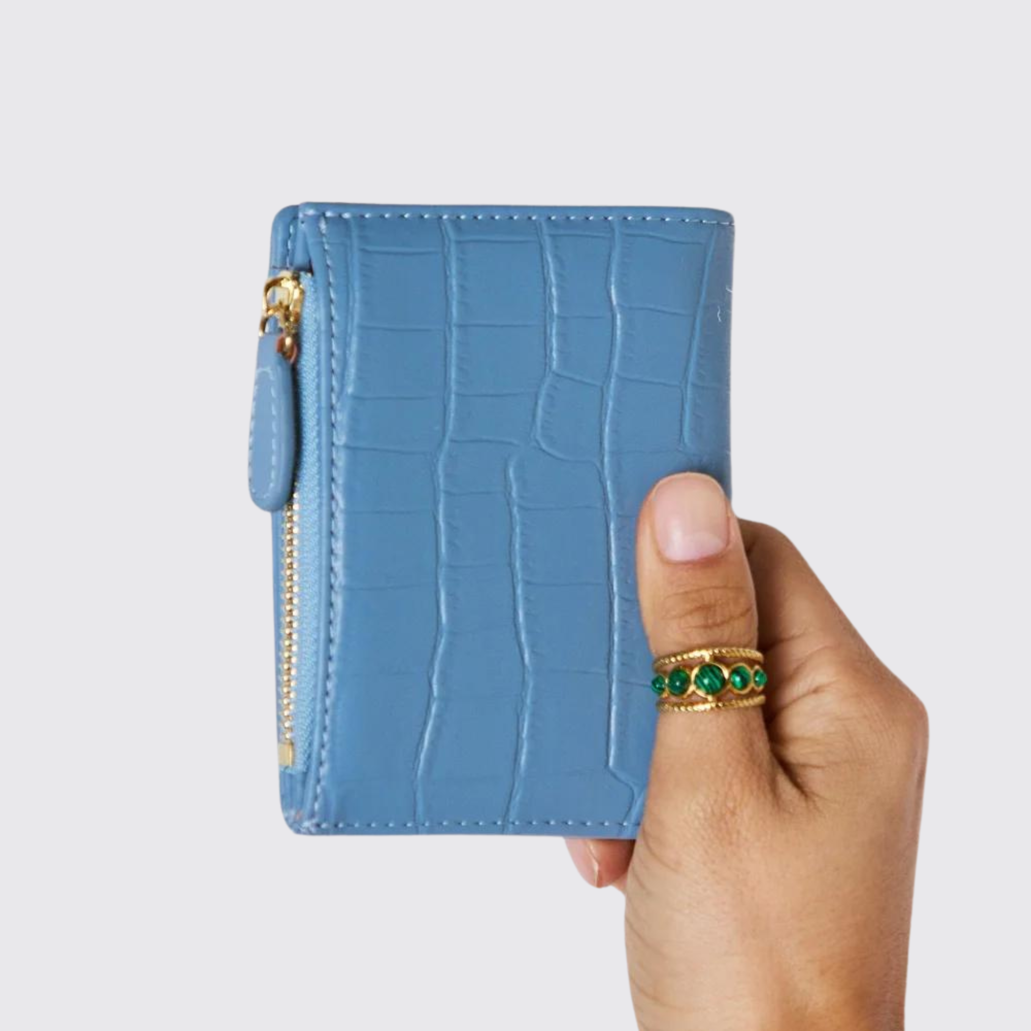 David Jones Texture PU Leather Mini Wallet