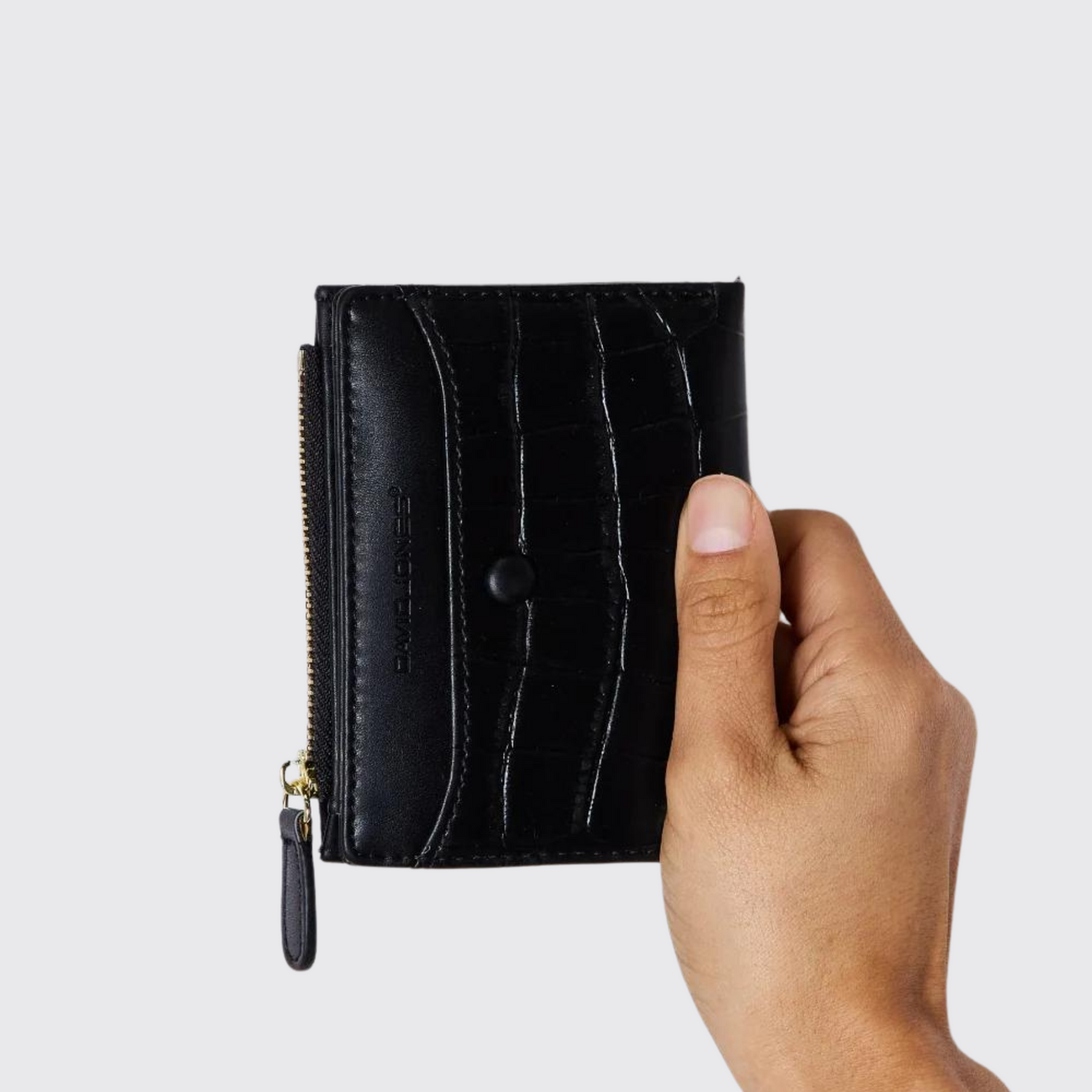 David Jones Texture PU Leather Mini Wallet