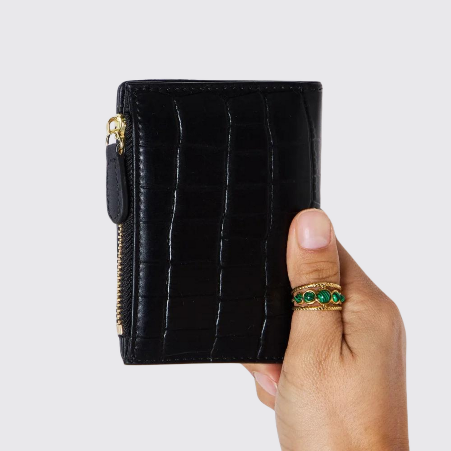 David Jones Texture PU Leather Mini Wallet