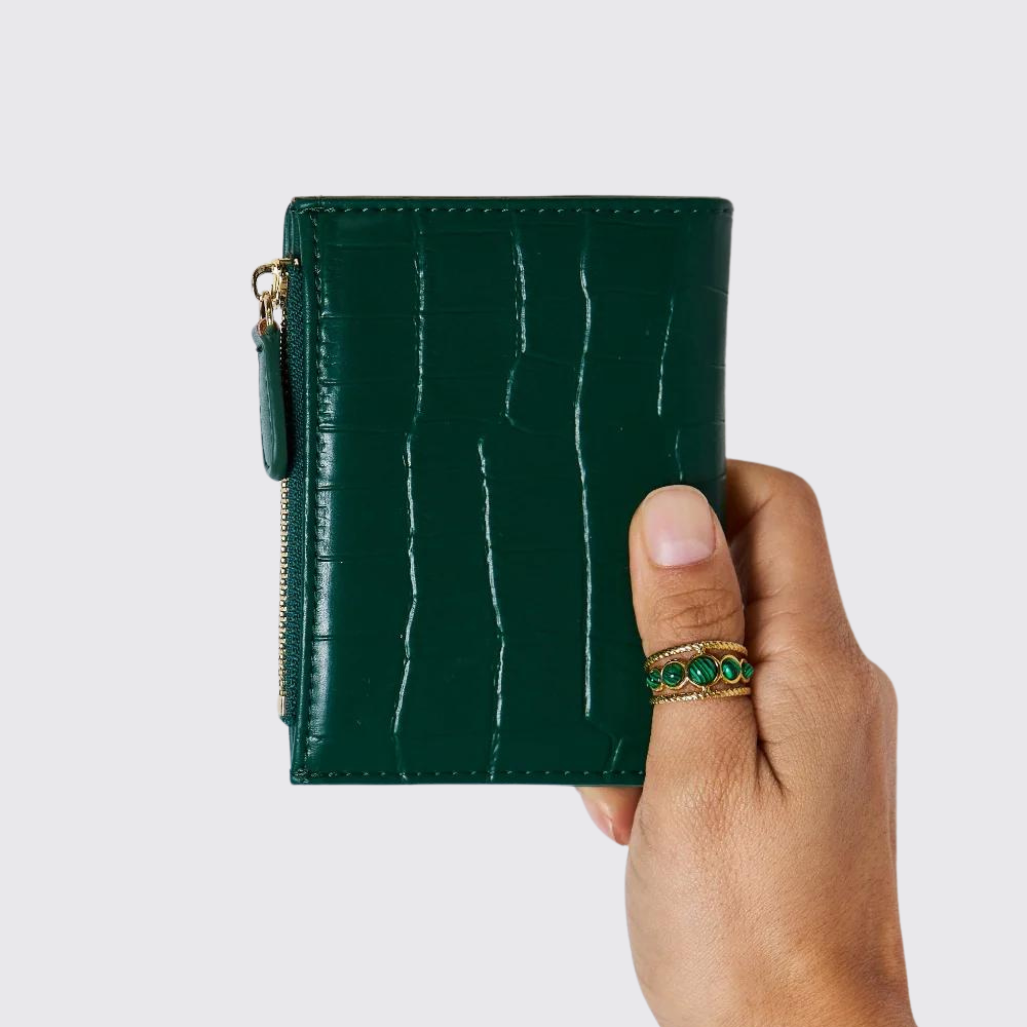 David Jones Texture PU Leather Mini Wallet