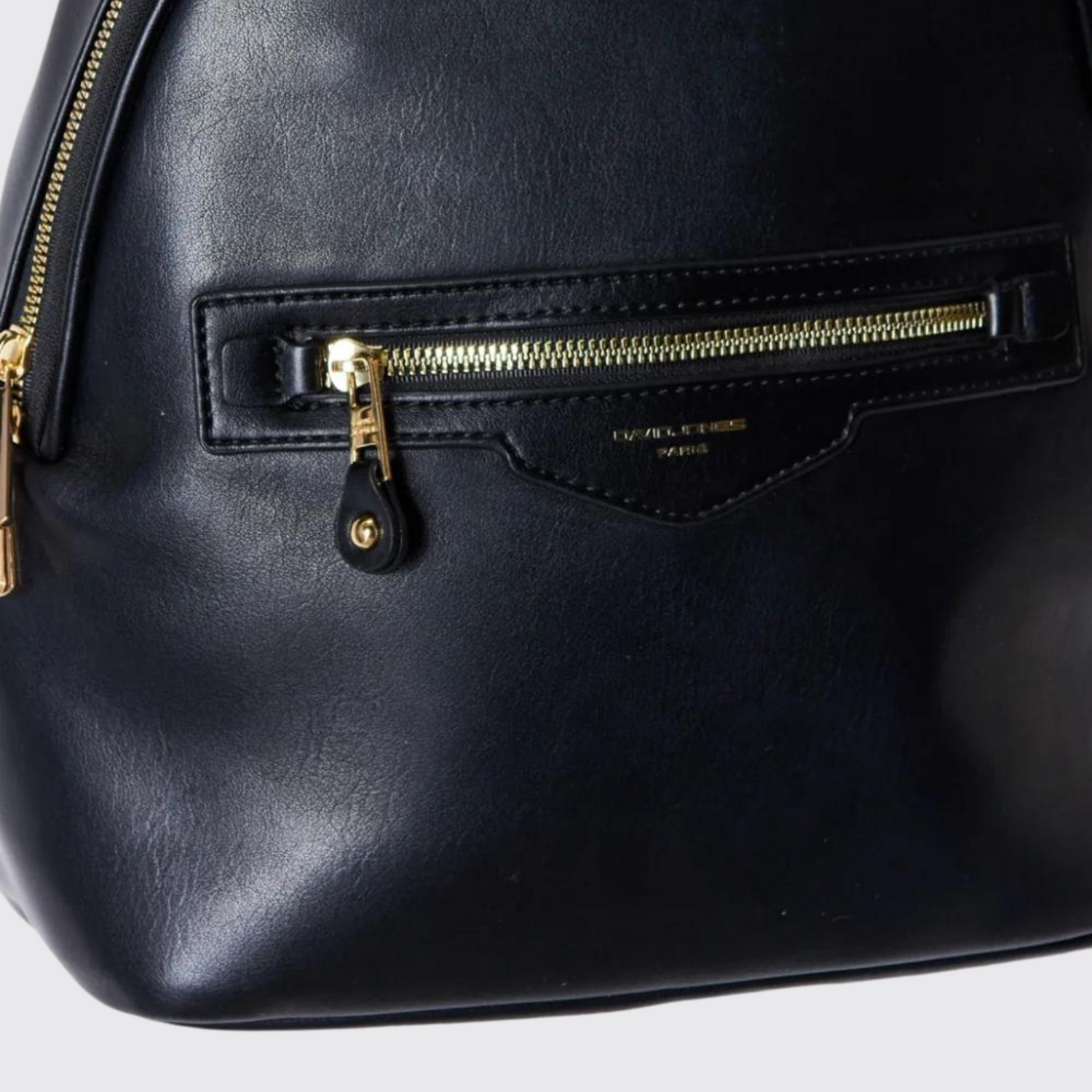 David Jones PU Leather Backpack