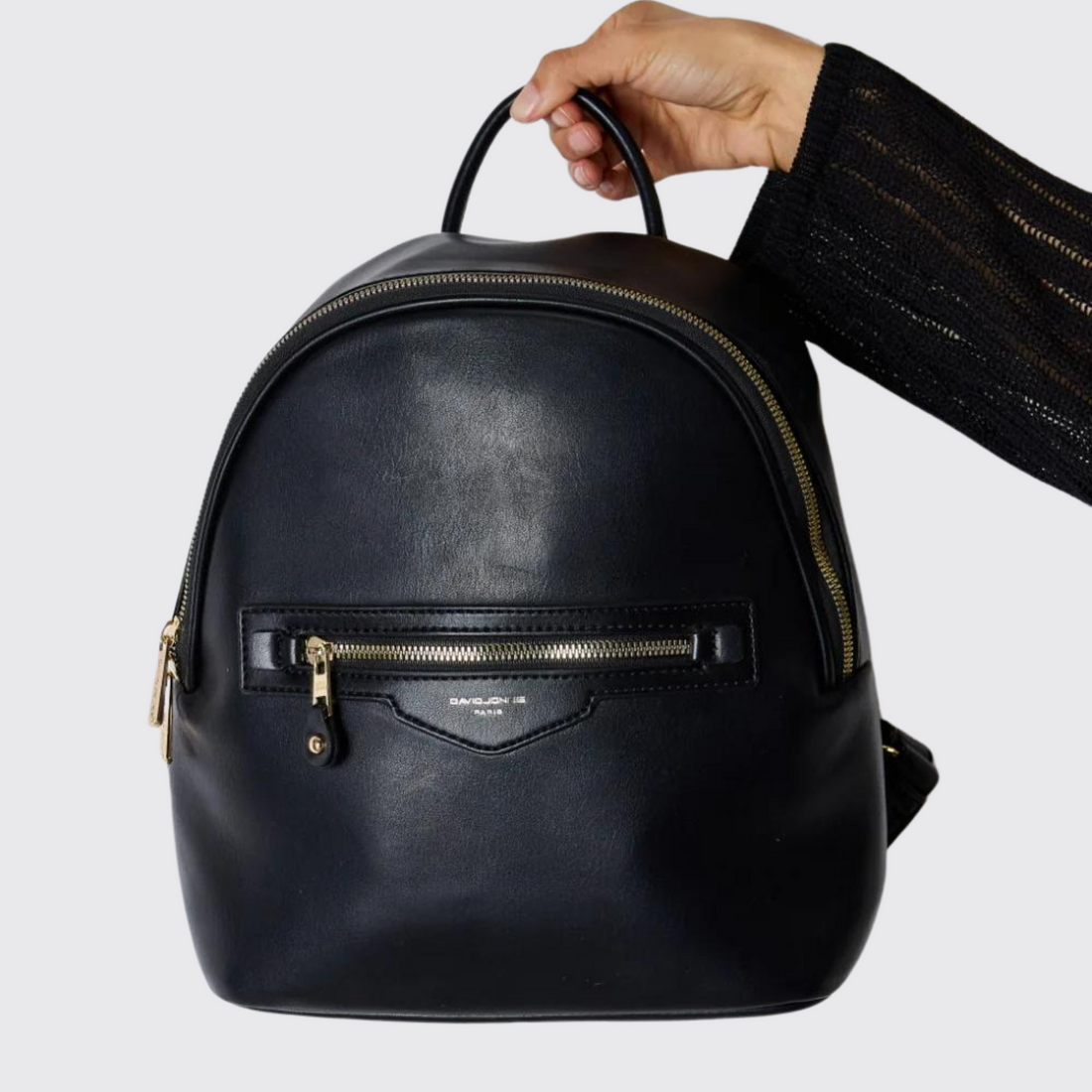 David Jones PU Leather Backpack