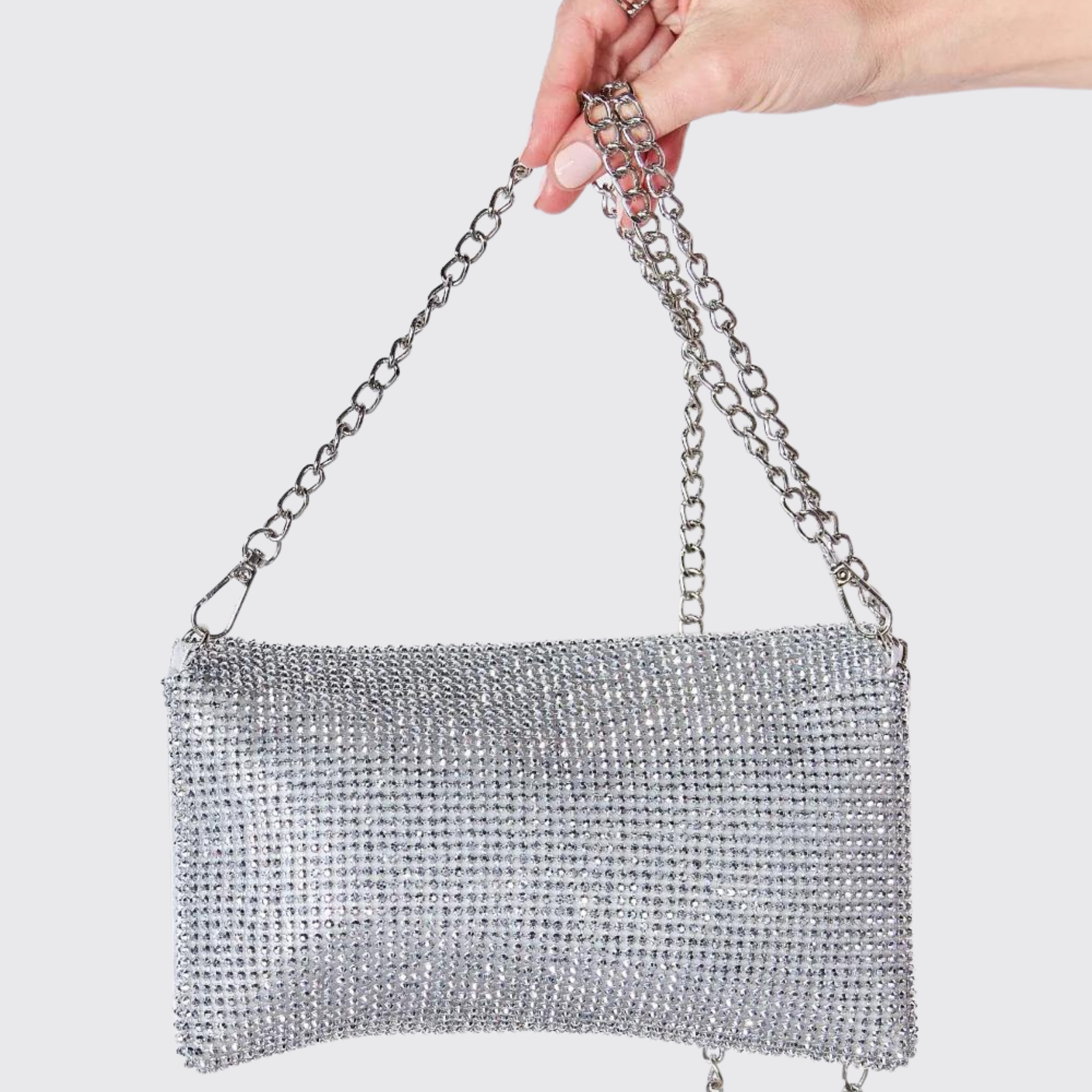 Forever Link Rhinestone Crossbody Bag