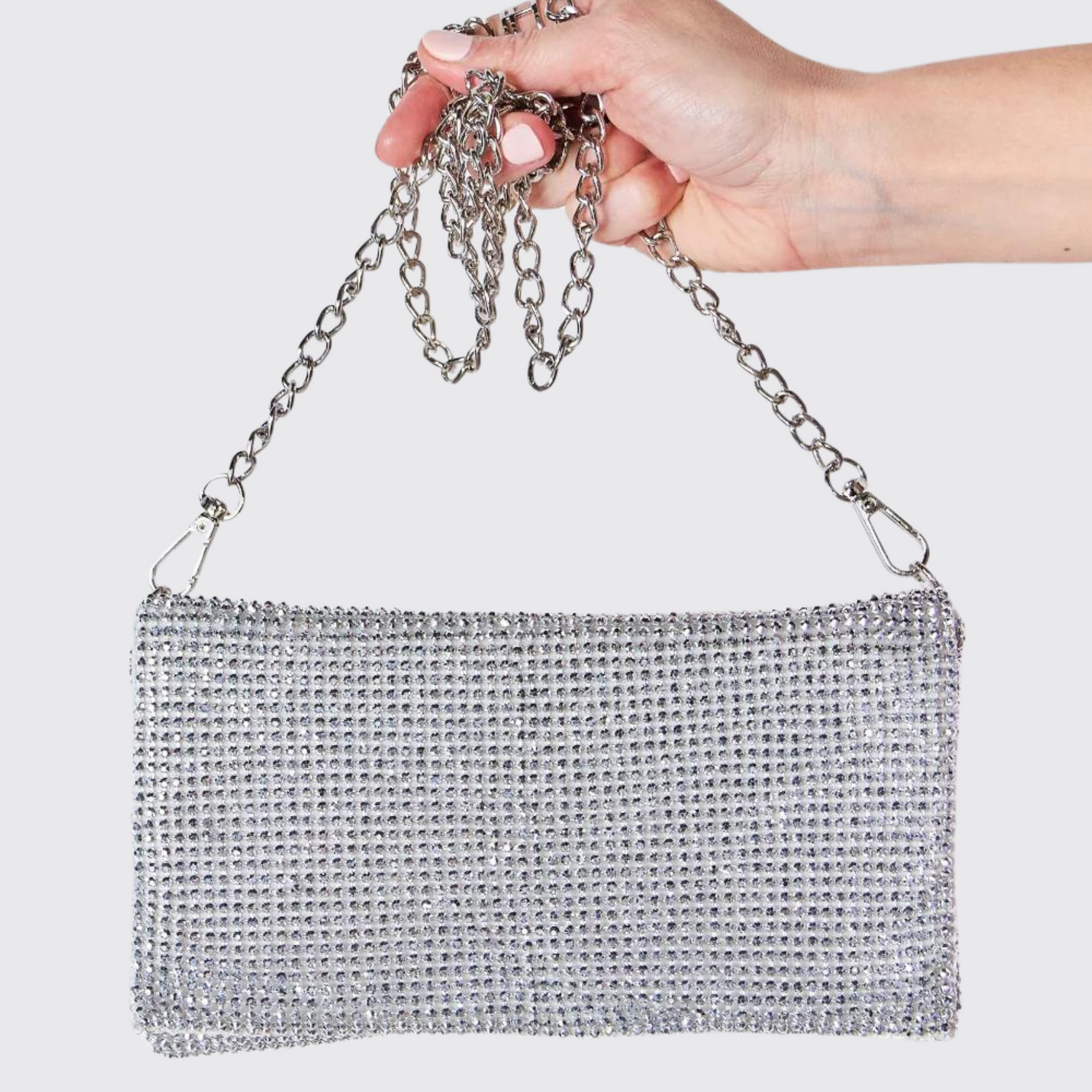 Forever Link Rhinestone Crossbody Bag