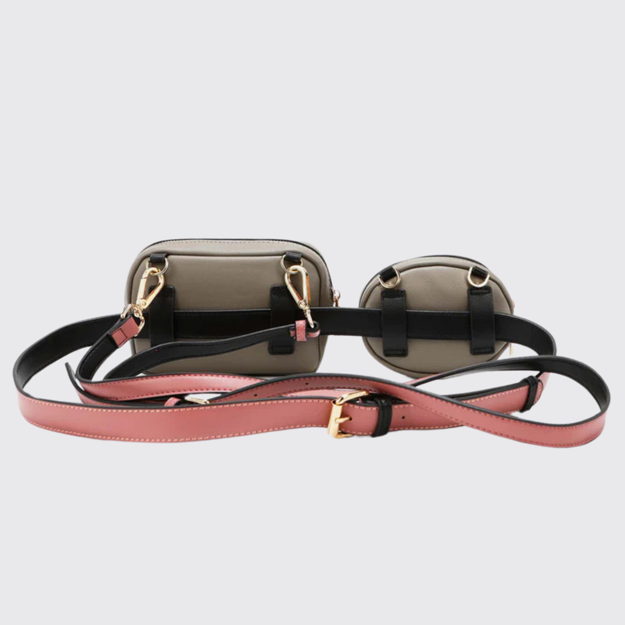 Nicole Lee USA Double Pouch Fanny Pack