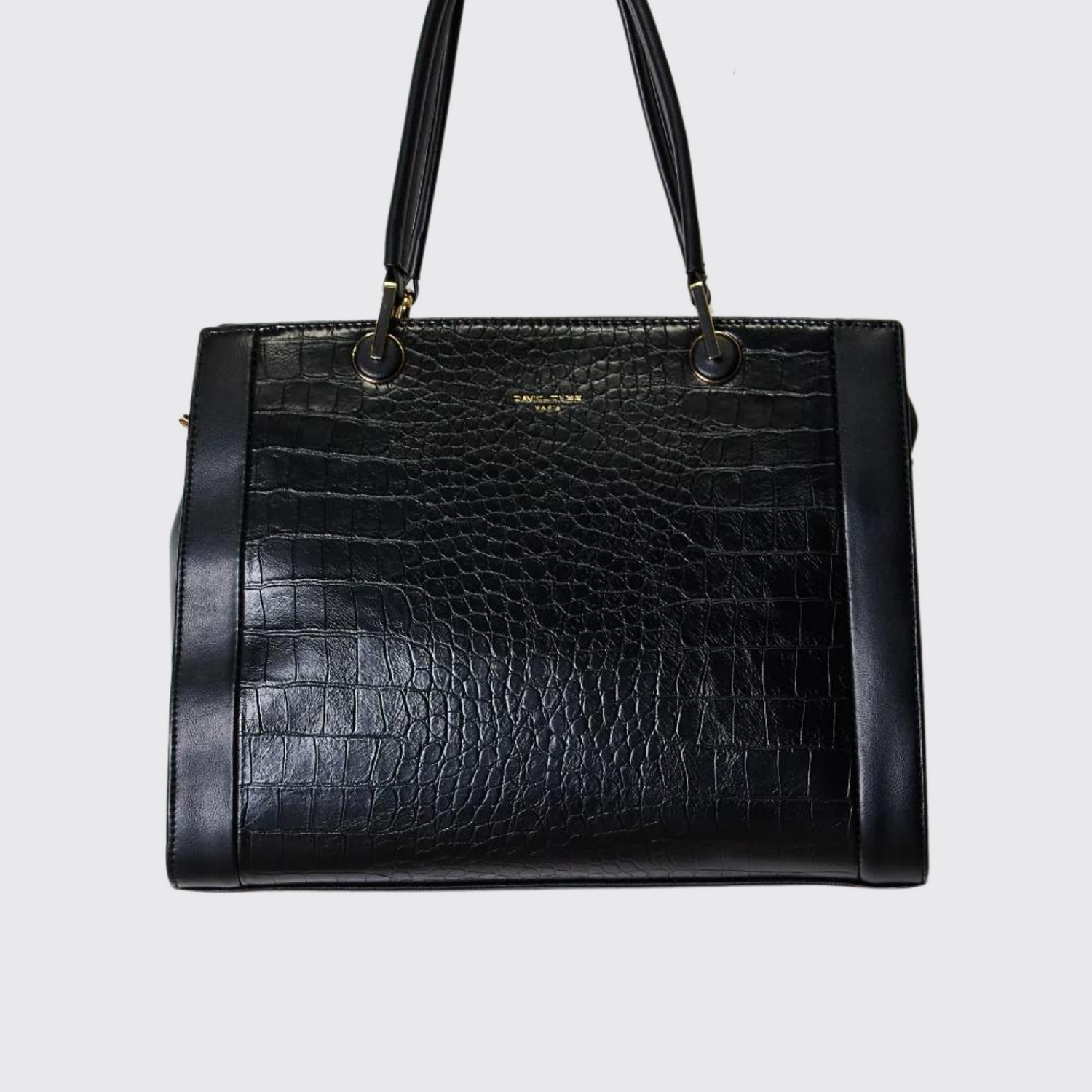 David Jones Texture PU Leather Handbag