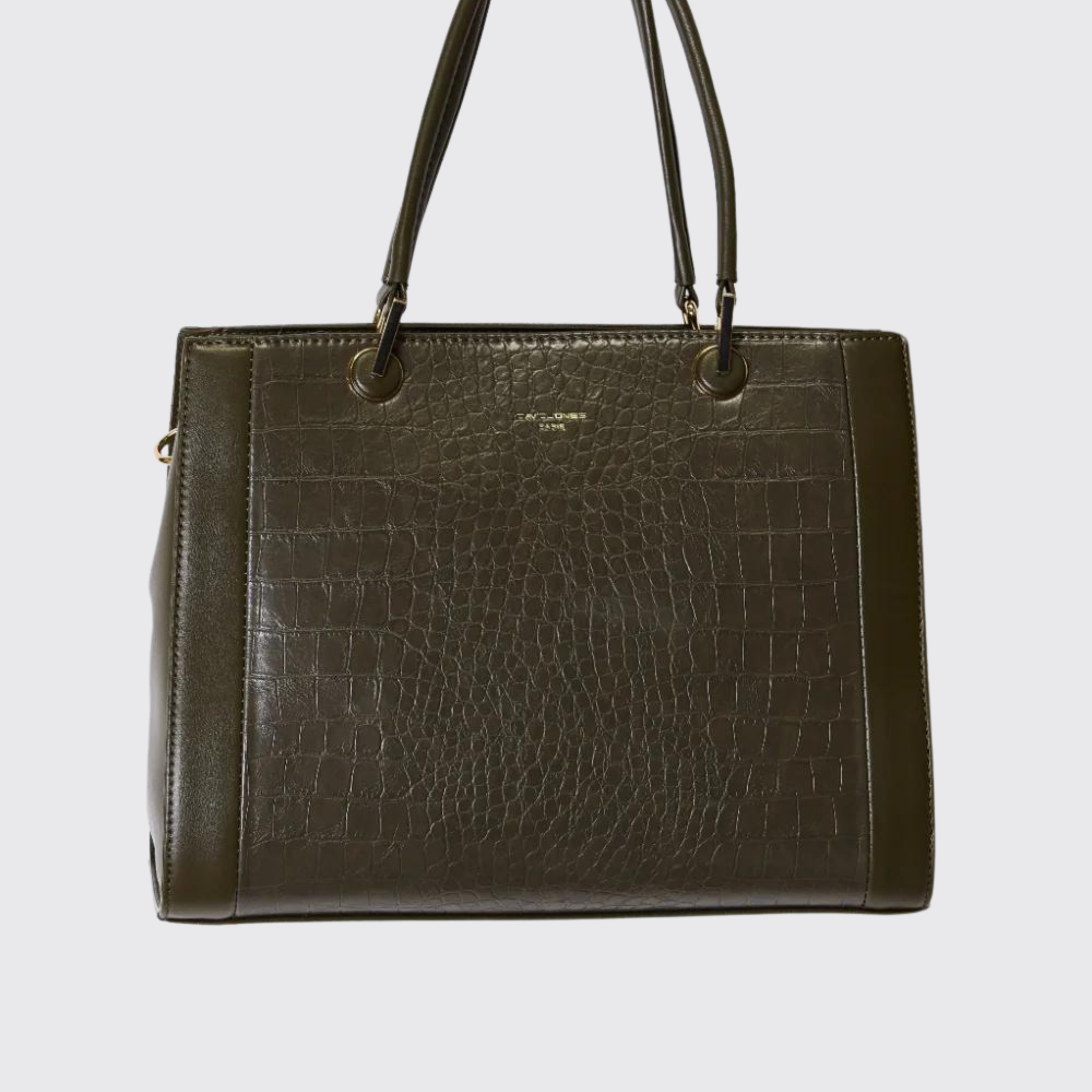 David Jones Texture PU Leather Handbag