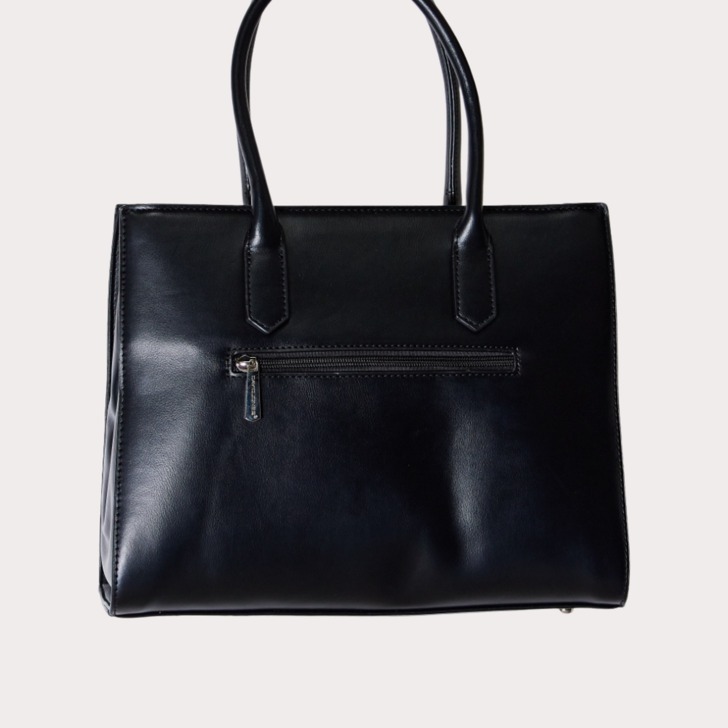 David Jones Structured Leather Handbag